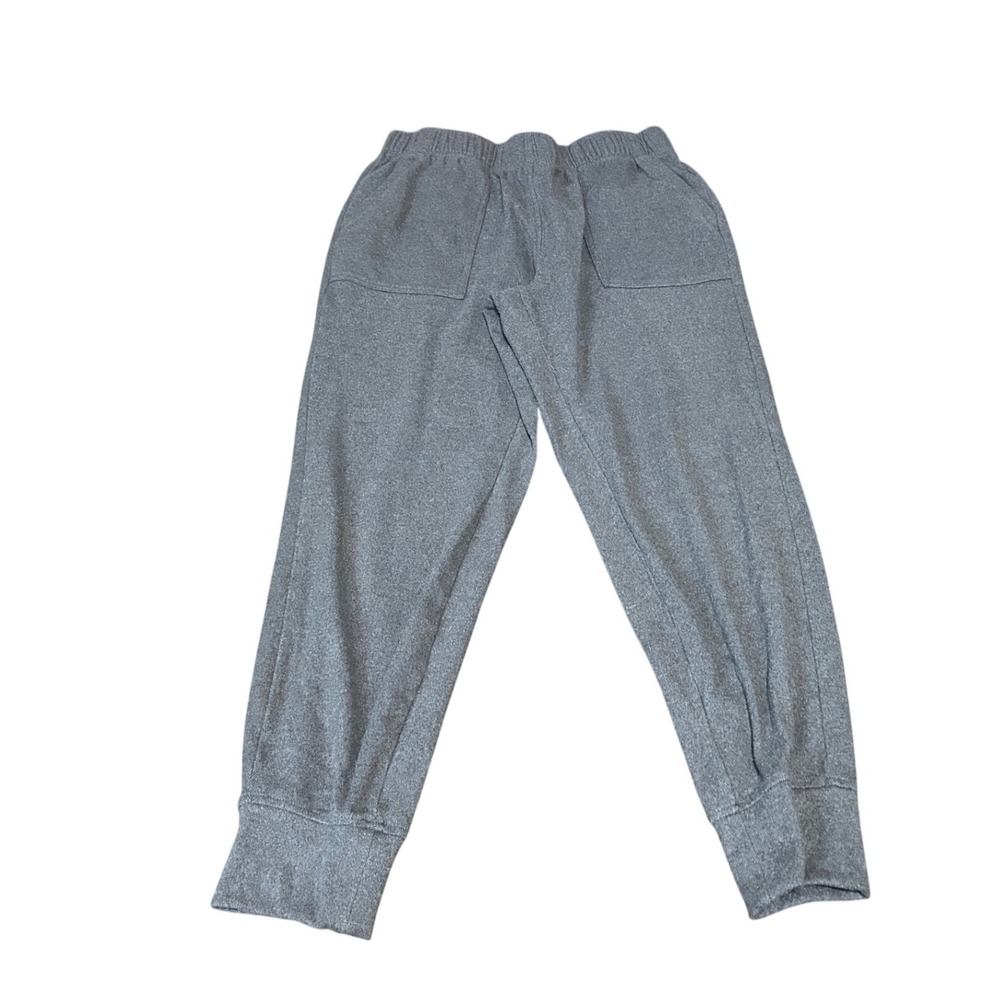 90 Degree by Reflex Marled Pique Mary Jogger Heather Grey Pants Large